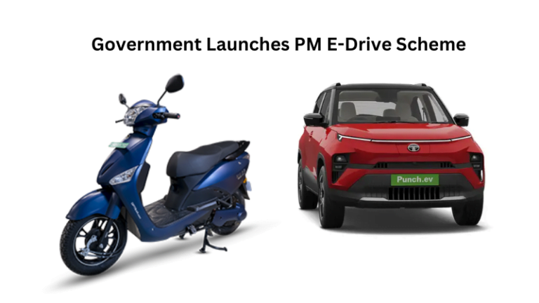 Government Launches PM E-Drive Scheme