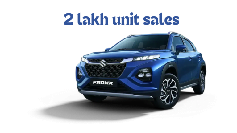 Maruti Suzuki Fronx Crosses 2 Lakh Sales