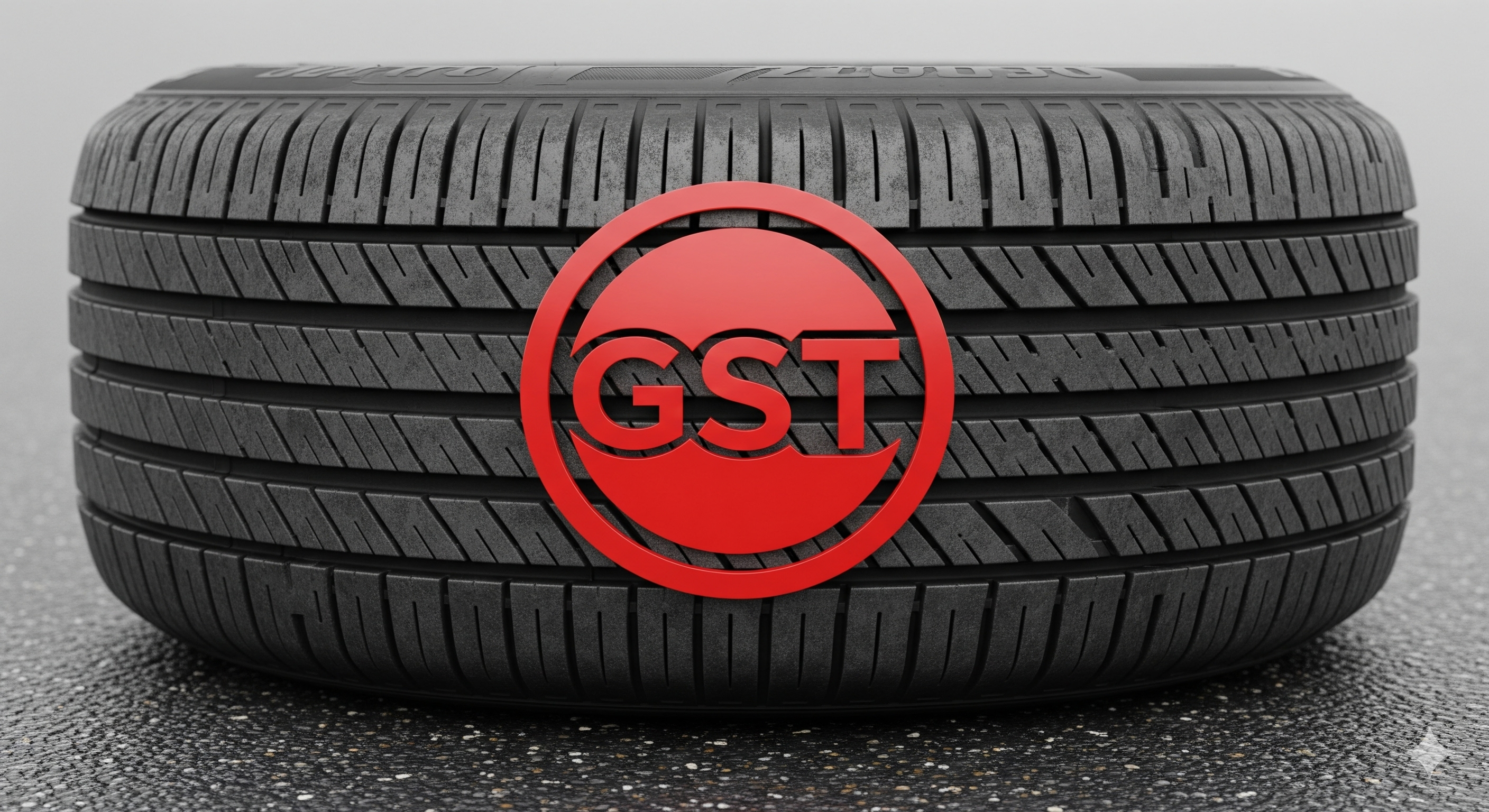 GST on tyre