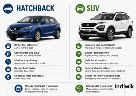 Hatchback vs SUV