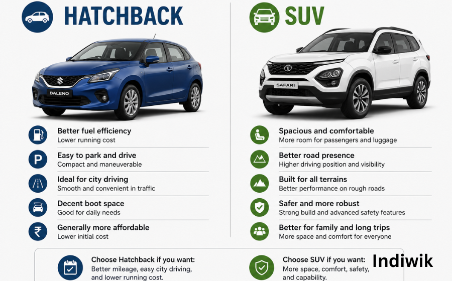 Hatchback vs SUV
