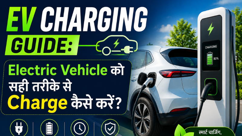 EV Charging Guide: Electric Vehicle को सही तरीके से Charge कैसे करें?