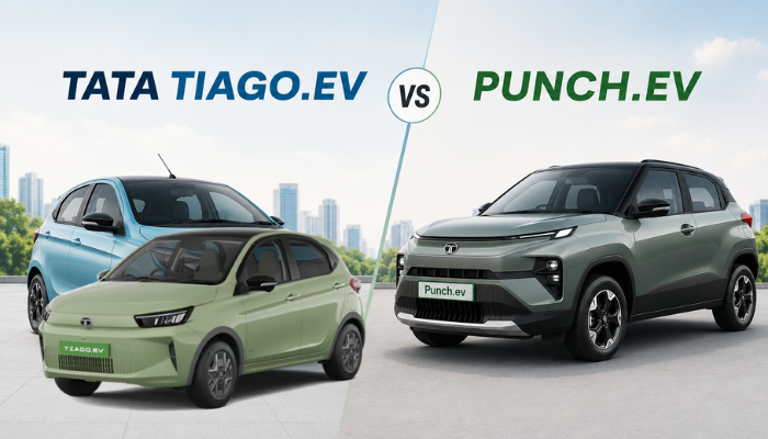 Tata Tiago EV vs Punch EV Comparison 2026