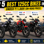 Top 5 Best 125cc Bikes in India Under ₹1 Lakh