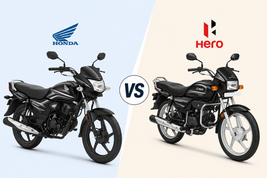 Honda Shine 100 vs Hero Splendor Plus: Mileage और Comfort में कौन है बेहतर?