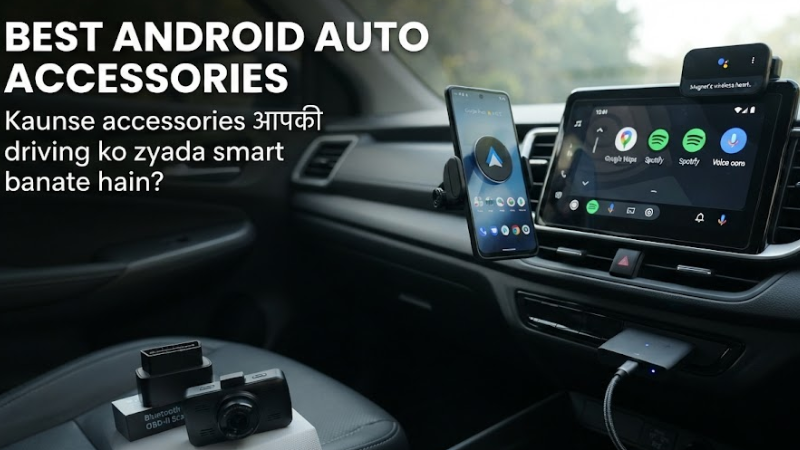 Best Android Auto Accessories: Kaunse accessories आपकी driving को ज्यादा smart बनाते हैं?