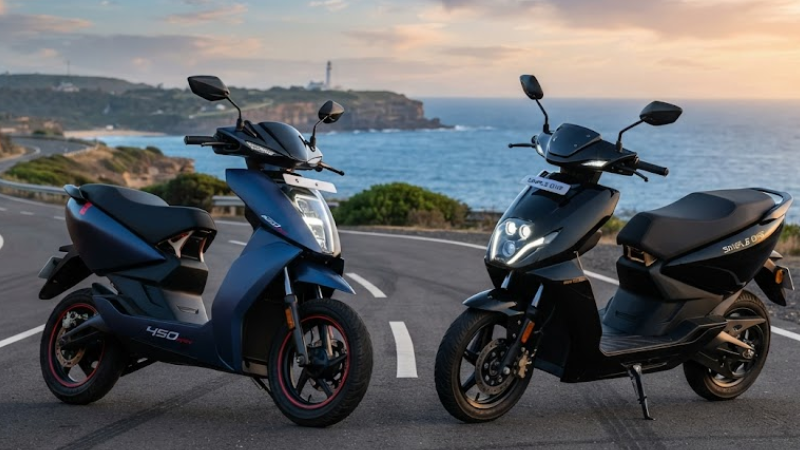 Ather 450 Apex vs Simple One: Performance EV Scooter comparison