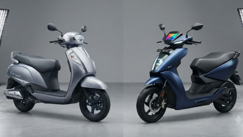 Suzuki e-Access vs Ather Rizta: Family scooter comparison