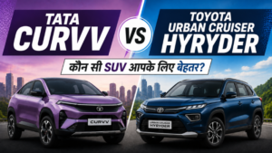 Tata Curvv vs Toyota Urban Cruiser Hyryder: Kaunsi SUV आपके लिए ज्यादा value देती है?