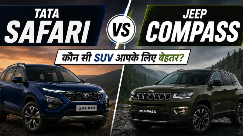 Tata Safari vs Jeep Compass