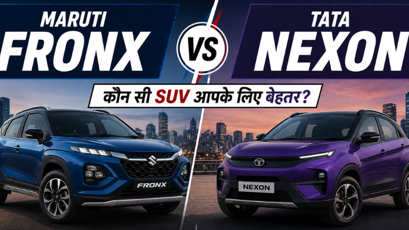 Maruti Fronx vs Tata Nexon