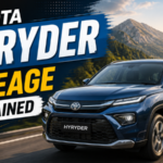 Toyota Hyryder Mileage Explained: Hybrid Technology सच में कितना Fuel बचाती है?