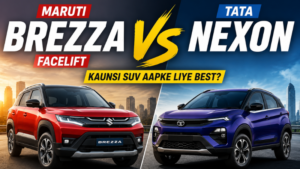 Maruti Brezza Facelift vs Tata Nexon: Kaunsi SUV आपके लिए ज्यादा Best है?