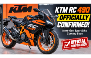 KTM RC 490 Officially Confirmed! Sportbike lovers के लिए बड़ी खुशखबरी