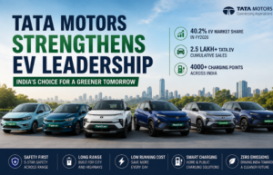 Tata Motors Strengthens EV Leadership: India में Electric Cars की Race हुई और तेज