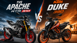 TVS Apache RTR 310 vs KTM Duke 390: कौन सी Performance Bike आपके लिए बेहतर है?