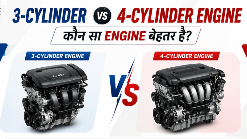 3-Cylinder vs 4-Cylinder Engine