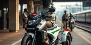 India’s Compact Electric Patrol Trike: Campus Project Now Ready for Real Roads