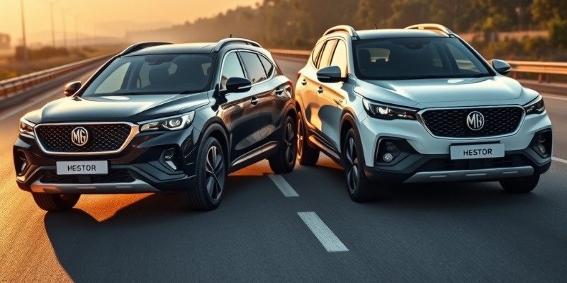 MG Hector Blackstorm and Snowstorm Launched in India: Prices, Features and Key Differences